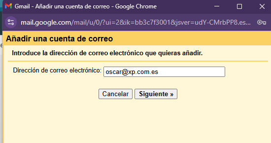 Configurar Gmail para acceder a nuestro buzón de email