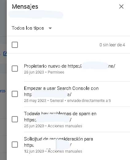 Nuevo experimento para indexar con la api de Google Search Console
